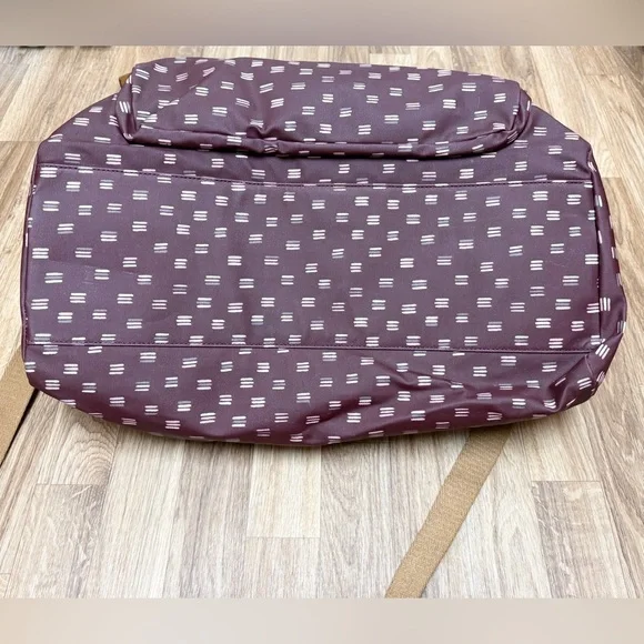 Fossil Eliza Overnight Maroon Duffle Bag - Picture 6 of 6